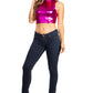 Sakkas Mariana Women's Party Liquid Shiny Metallic Stretch Sleeveless Tank Top