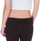 Sakkas Mock Neck Turtleneck Sleeveless Scuba Crop Top - Made in USA