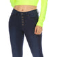 Sakkas Matte Liquid Mock Neck Turtleneck Long Sleeve Crop Top - Made in USA