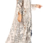 Sakkas Iona Women's Casual Boho Long Kimono Cardigan Open Front Floral Print Loose