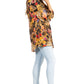 Sakkas Darsy Women's Floral Print Top - Pirate Boho Style