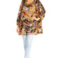 Sakkas Darsy Women's Floral Print Top - Pirate Boho Style