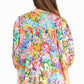 Sakkas Ligia Túnica Floral: Blusa de Mujer de Manga 3/4