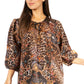 Sakkas Ligia Túnica Floral: Blusa de Mujer de Manga 3/4