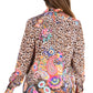 Sakkas Iriss Women's Floral Casual Long Sleeve Boho Summer Blouse