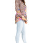 Sakkas Iriss Women's Floral Casual Long Sleeve Boho Summer Blouse
