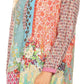 Sakkas Manu Womens Long Sleeve Mandarin Collar Blouse Top Light with Rhinestone