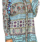 Sakkas Cila Womens Button Down Long Sleeve Silky Shirt Top Colorful and Light