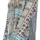 Sakkas Cila Womens Button Down Long Sleeve Silky Shirt Top Colorful and Light