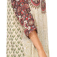 Sakkas Ilari Womens Short Sleeve Everyday Blouse Top with Embellishing Relax Fit