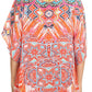 Sakkas Lada Womens Loose Oversized Short Sleeve Top Blouse with Embellishment