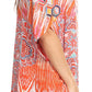 Sakkas Lada Womens Loose Oversized Short Sleeve Top Blouse with Embellishment