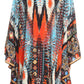 Sakkas Delu Women's Loose V Neck Blouses Top Tunic with Ruffles And Rhinestone