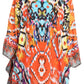 Sakkas Delu Women's Loose V Neck Blouses Top Tunic with Ruffles And Rhinestone