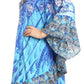 Sakkas Delu Women's Loose V Neck Blouses Top Tunic with Ruffles And Rhinestone