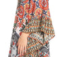 Sakkas Delu Women's Loose V Neck Blouses Top Tunic with Ruffles And Rhinestone