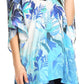 Sakkas Danis Women's Oversized Casual Pullover V-neck Short Sleeve Boho Top Blouse