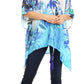 Sakkas Danis Women's Oversized Casual Pullover V-neck Short Sleeve Boho Top Blouse