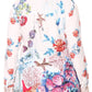 Sakkas Ditta Women's Casual Loose Long Sleeve Print Button Down Shirt Tunic Blouse