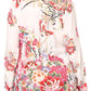 Sakkas Ditta Women's Casual Loose Long Sleeve Print Button Down Shirt Tunic Blouse
