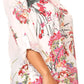 Sakkas Ditta Women's Casual Loose Long Sleeve Print Button Down Shirt Tunic Blouse