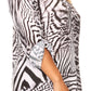 Sakkas Ditta Women's Casual Loose Long Sleeve Print Button Down Shirt Tunic Blouse