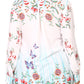 Sakkas Fara Women's Casual Floral Print Lightweight Long Sleeve Blouse Tunic Top