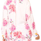 Sakkas Fara Women's Casual Floral Print Lightweight Long Sleeve Blouse Tunic Top