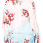 Sakkas Fara Women's Casual Floral Print Lightweight Long Sleeve Blouse Tunic Top