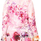 Sakkas Issa Women's Long Sleeve Floral Print Casual Button Down Shirt Blouse Top