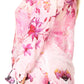 Sakkas Issa Women's Long Sleeve Floral Print Casual Button Down Shirt Blouse Top