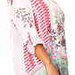 Sakkas Issa Women's Long Sleeve Floral Print Casual Button Down Shirt Blouse Top
