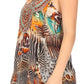 Sakkas Bette Women's Casual Boho Loose Printed Spaghetti Strap Top Tank Camisole