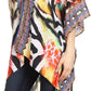 Sakkas Osiris Embellished Hi Low V-Neck Clasp Beach Cover-Up Kimono Kaftan Tunic
