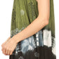 Sakkas Cecily Crinkle Floral Batik Tank with Sequins and Embroidery