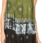 Sakkas Cecily Crinkle Floral Batik Tank with Sequins and Embroidery