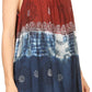 Sakkas Cecily Crinkle Floral Batik Tank with Sequins and Embroidery