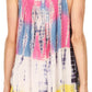 Camiseta sin mangas Batik Tie Dye Sakkas Melanie con lentejuelas y bordados