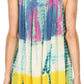 Camiseta sin mangas Batik Tie Dye Sakkas Melanie con lentejuelas y bordados