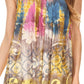 Camiseta sin mangas Batik Tie Dye Sakkas Melanie con lentejuelas y bordados