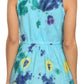 Sakkas Allena Sequin Embroidered Sleeveless Elegant V-Neck Blouse / Top