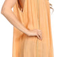 Sakkas Holli Tall Long Embroidered Sleeveless Blouse With Floral Design Accents