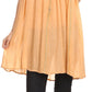 Sakkas Holli Tall Long Embroidered Sleeveless Blouse With Floral Design Accents
