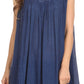 Sakkas Holli Tall Long Embroidered Sleeveless Blouse With Floral Design Accents