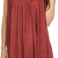 Sakkas Holli Tall Long Embroidered Sleeveless Blouse With Floral Design Accents