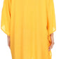 Sakkas  Ballary Embroidered Square Poncho Top Open Sleeves Cover Up With Fringe