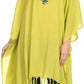 Sakkas  Ballary Embroidered Square Poncho Top Open Sleeves Cover Up With Fringe
