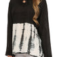 Sakkas Carla Tie Dye Embroidered Tunic Top / Blouse