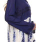 Sakkas Carla Tie Dye Embroidered Tunic Top / Blouse