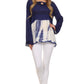 Sakkas Carla Tie Dye Embroidered Tunic Top / Blouse